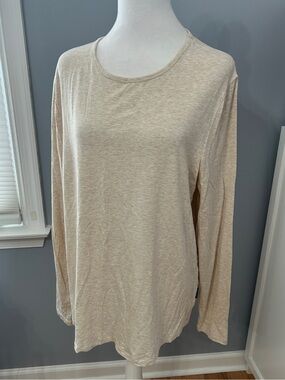 Solbari  Long Sleeve Women’s Top UPF 50+ Size XX Large Oatmeal Hiking Athletic